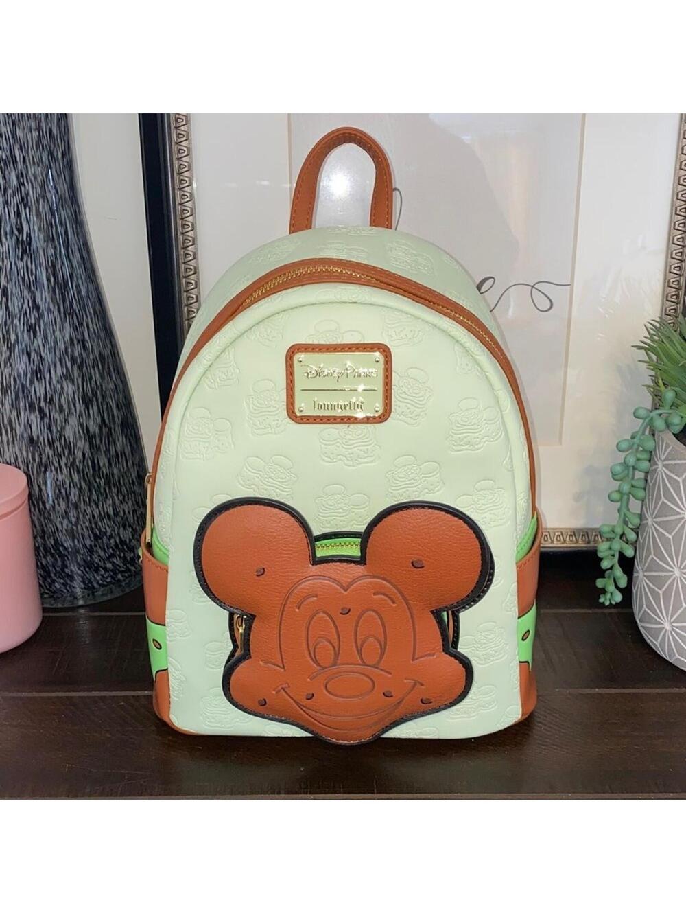 NEW!! Loungefly Exclusive Disney Eats Mickey Mouse Ice Cream Sandwich Backpack